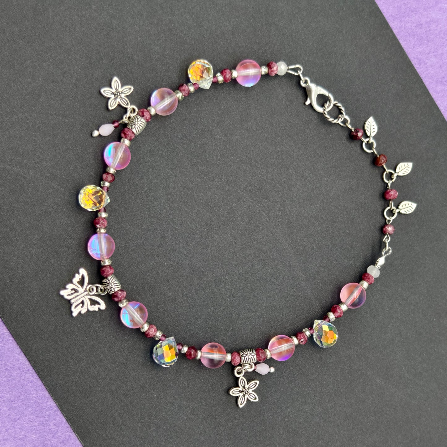 Rosebud Fairy Anklet