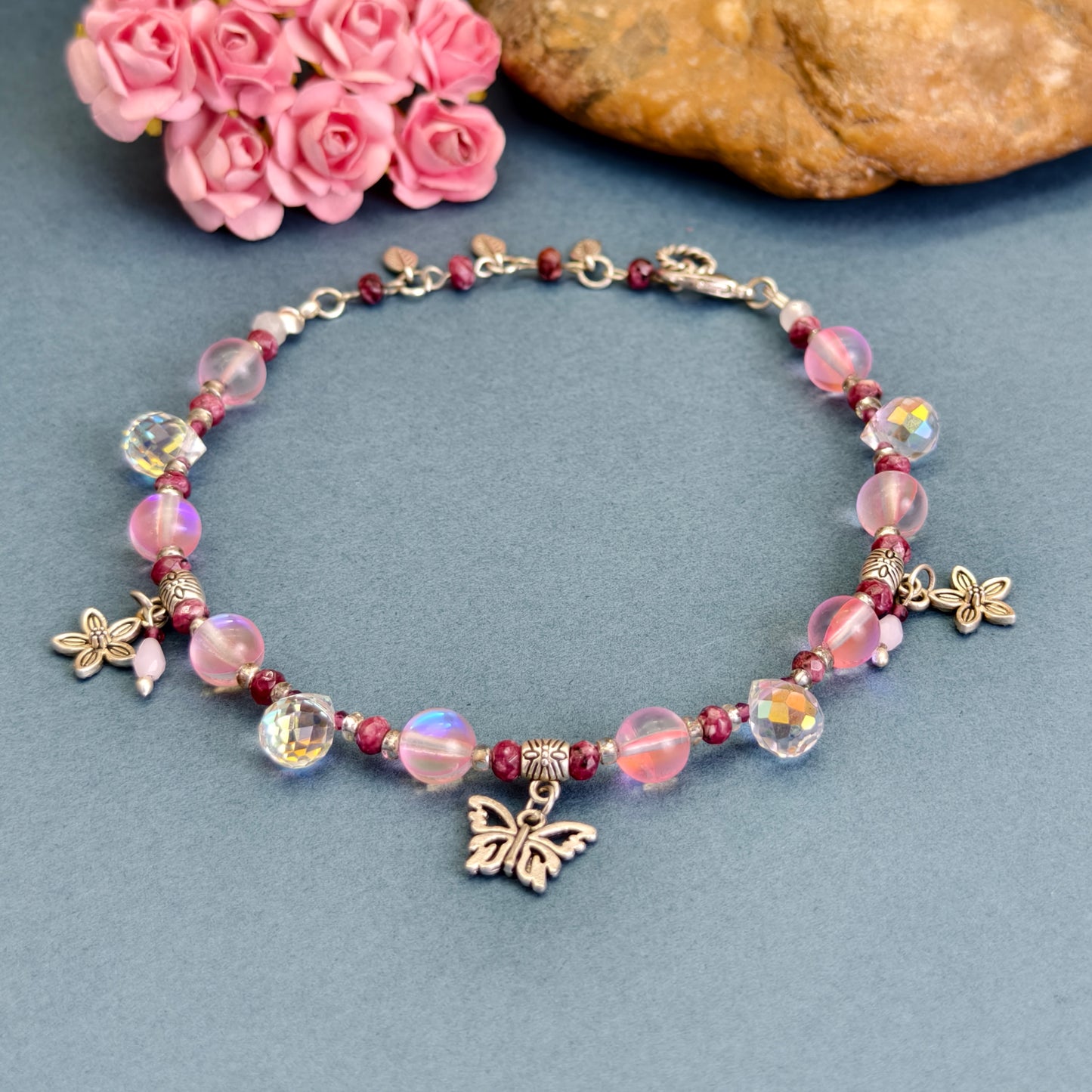Rosebud Fairy Anklet