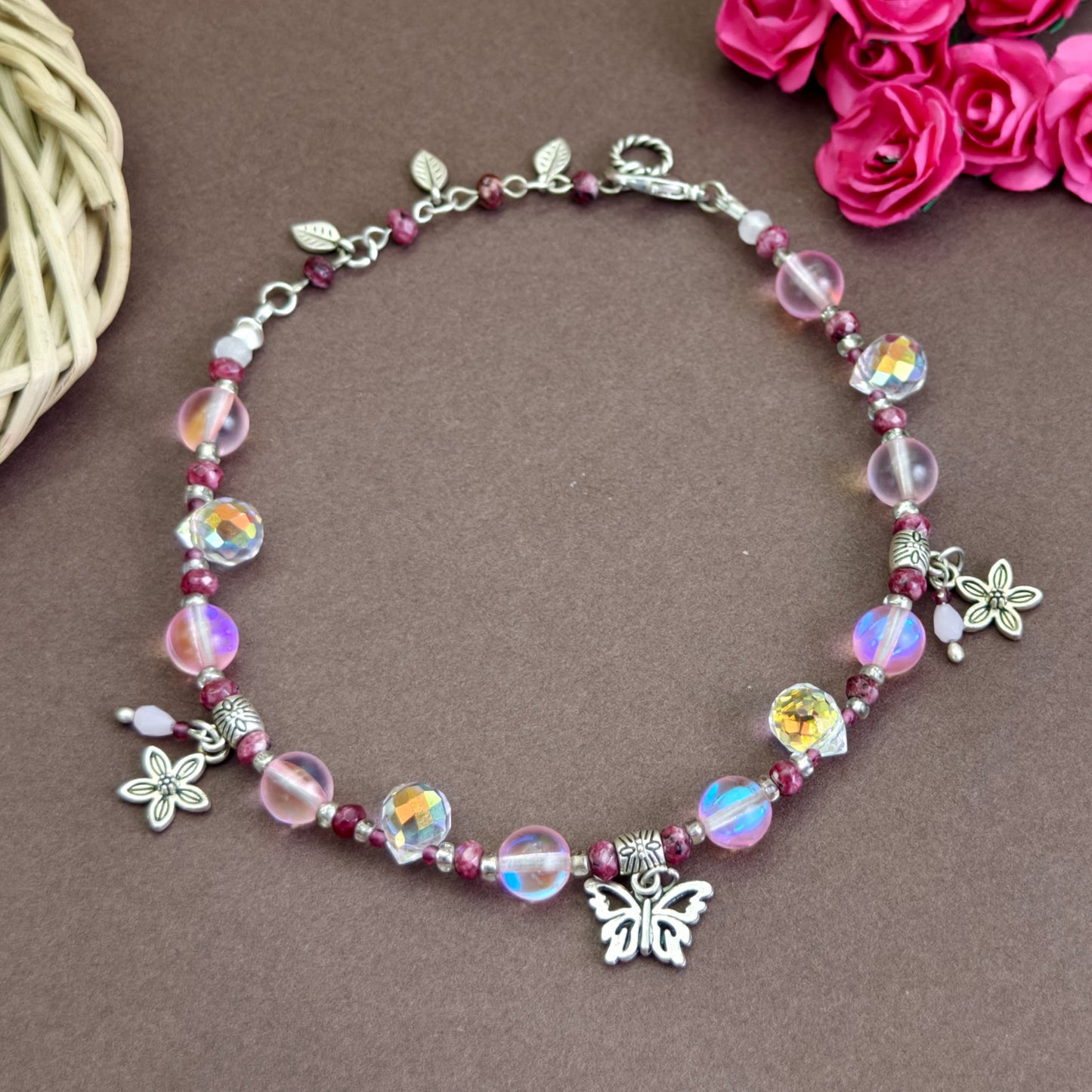 Rosebud Fairy Anklet