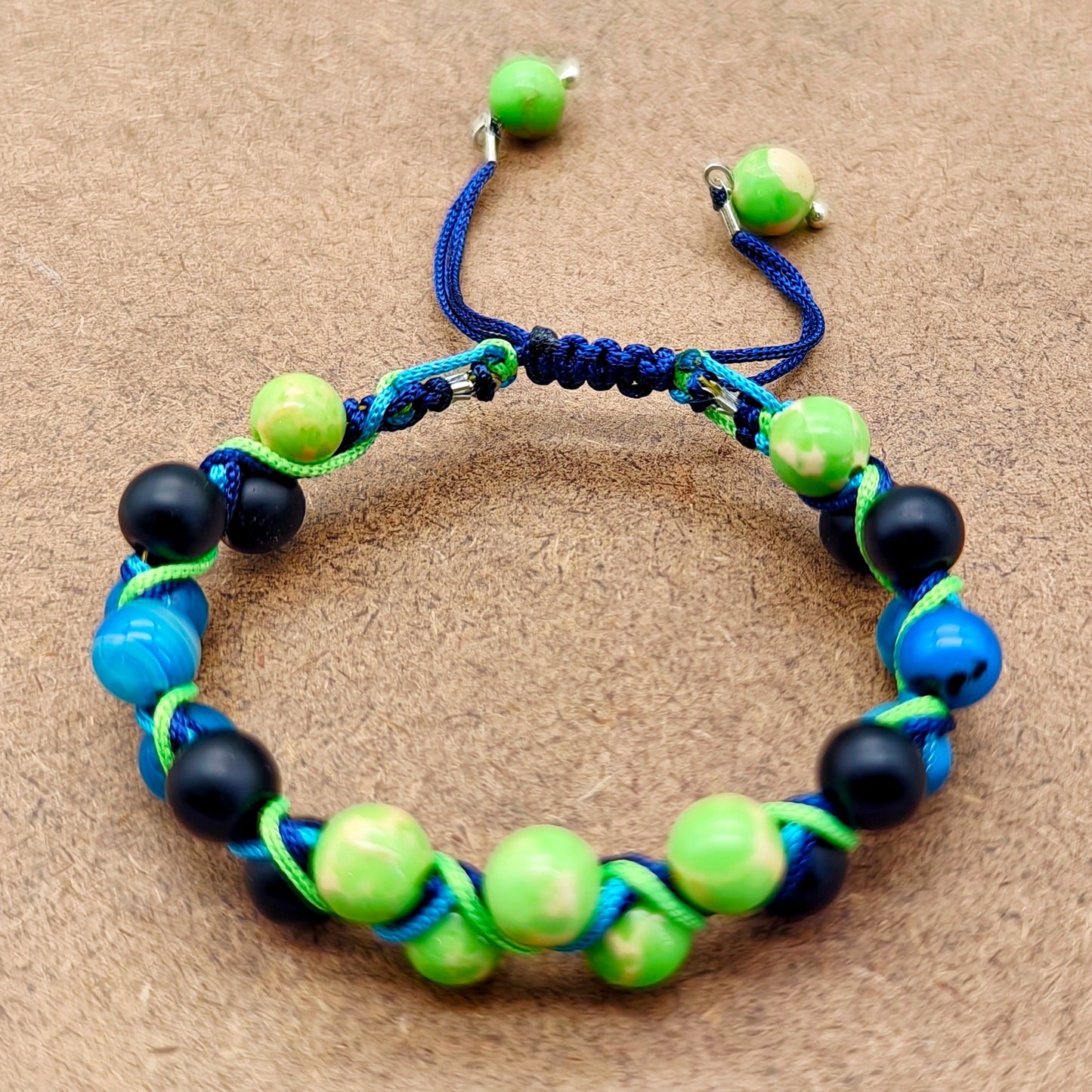 Neon Ninja: Unleash Your Inner Ninja with the Neon Ninja Macramé Bracelet