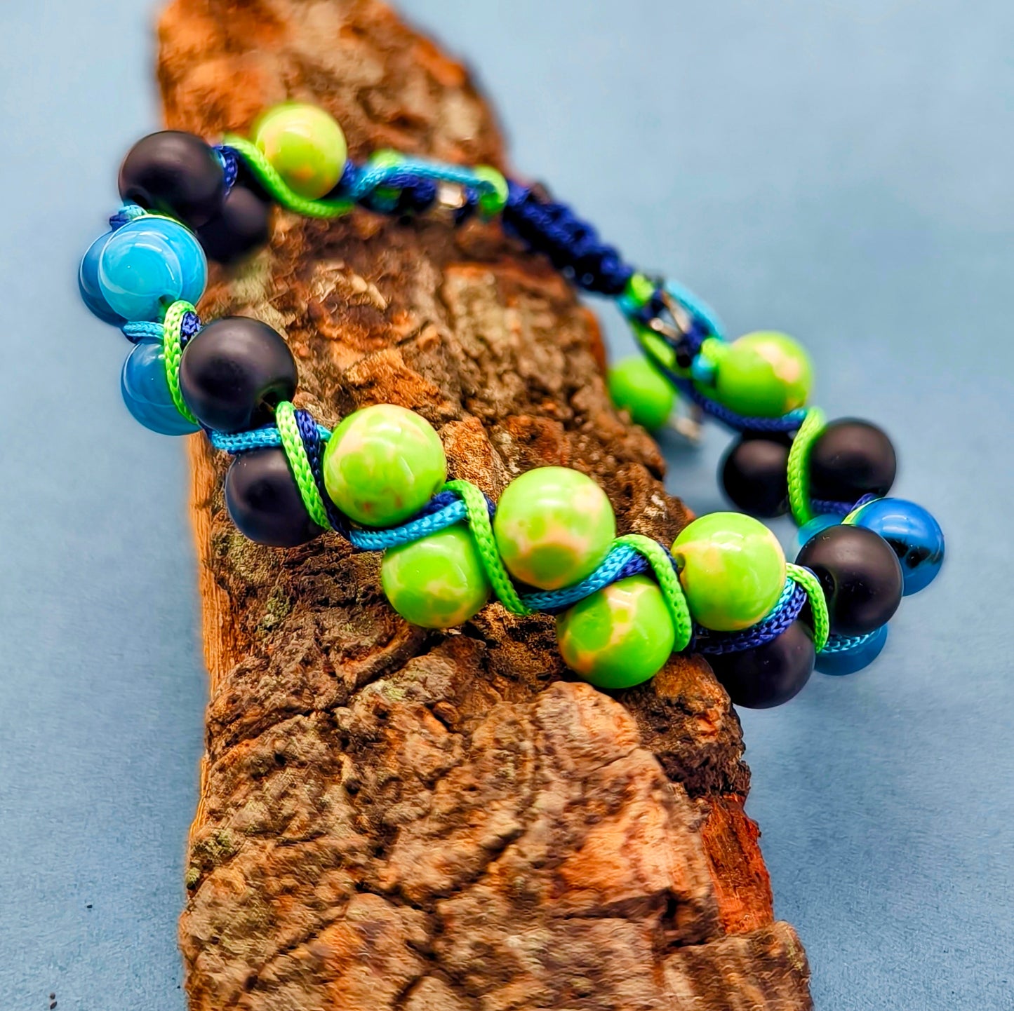 Neon Ninja: Unleash Your Inner Ninja with the Neon Ninja Macramé Bracelet