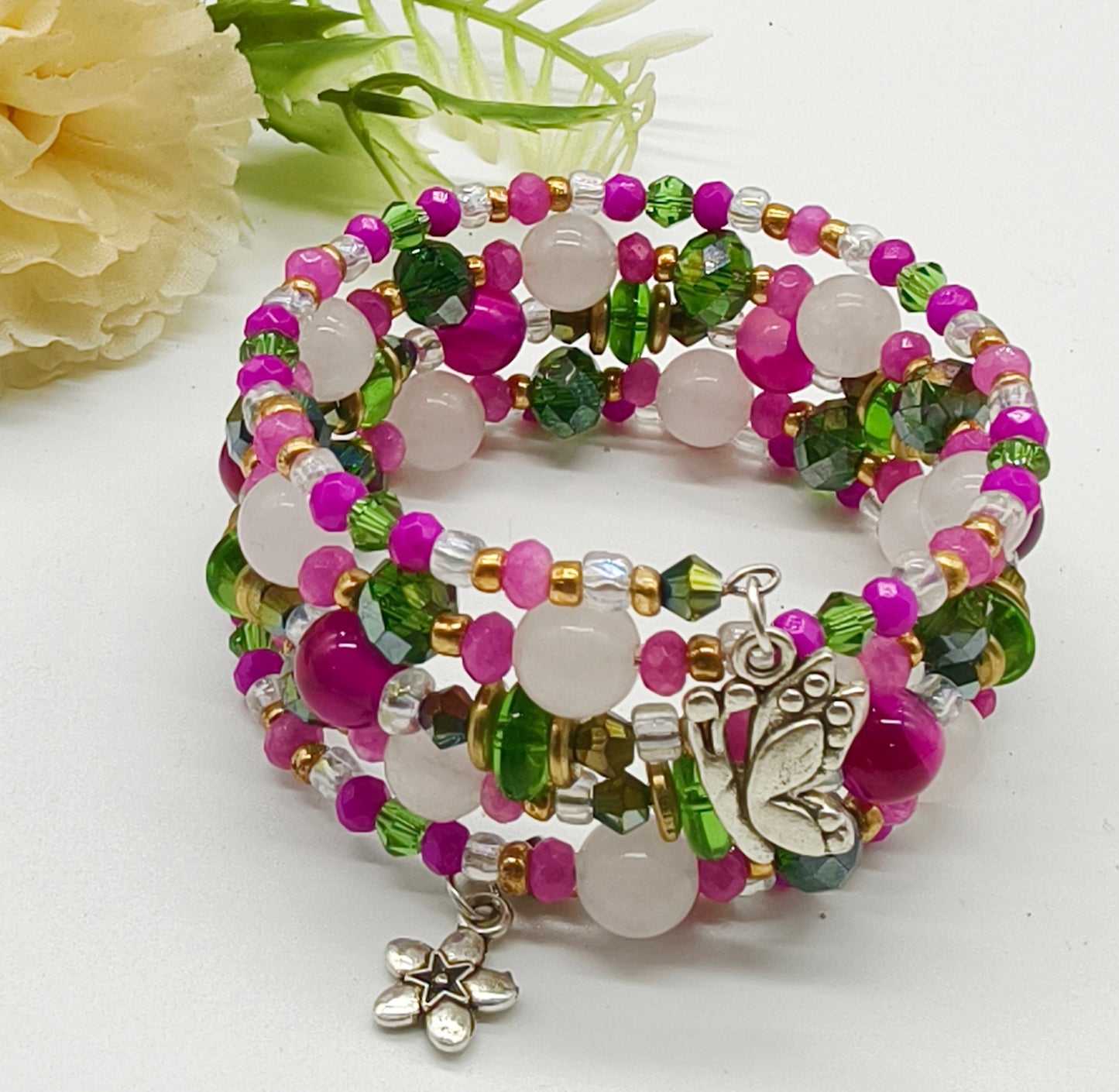 Enchanted Garden Rose- 5 Ring