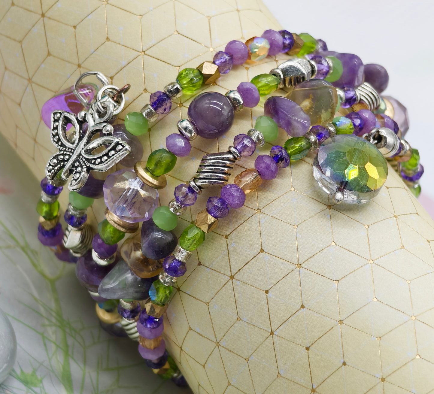 Amethyst Dreamscape – 5 Ring