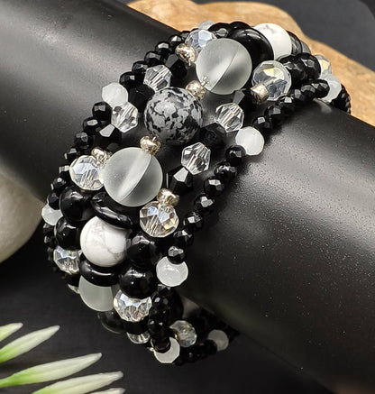 Midnight Blossom Necklace Set