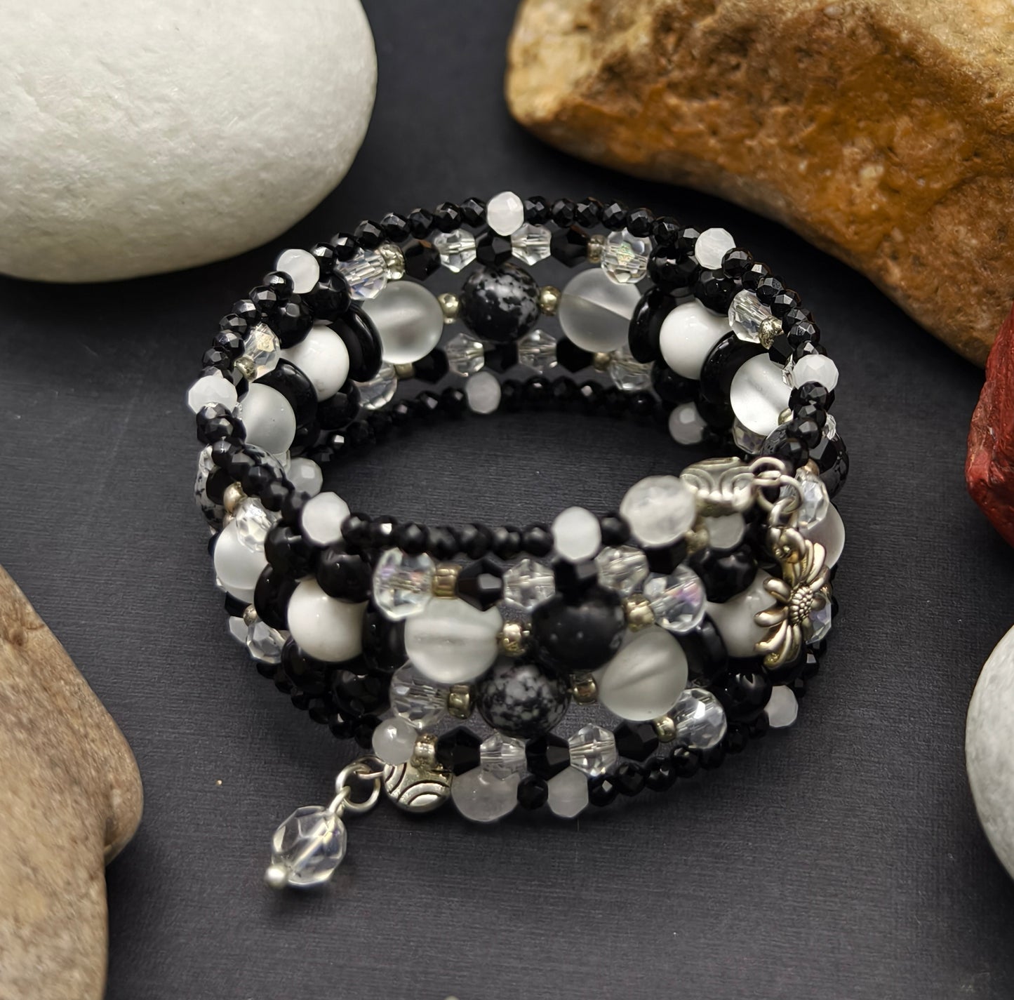 Midnight Blossom Necklace Set