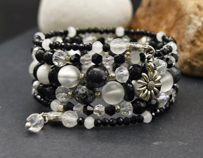 Midnight Blossom Necklace Set