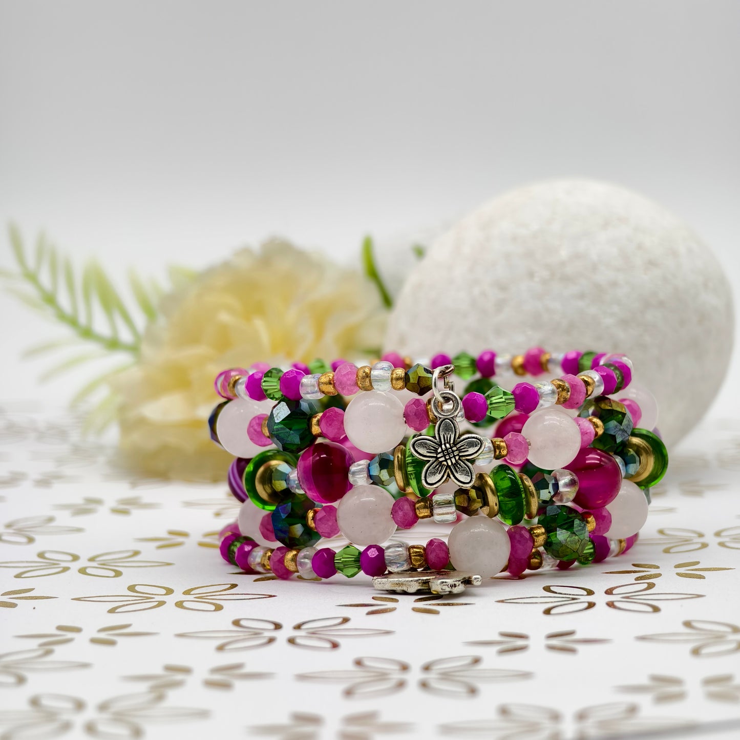 Enchanted Garden Rose- 5 Ring