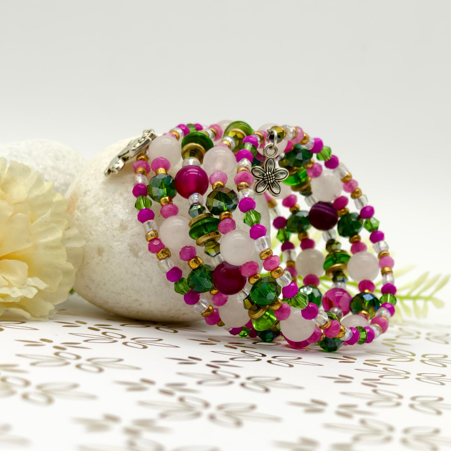 Enchanted Garden Rose- 5 Ring