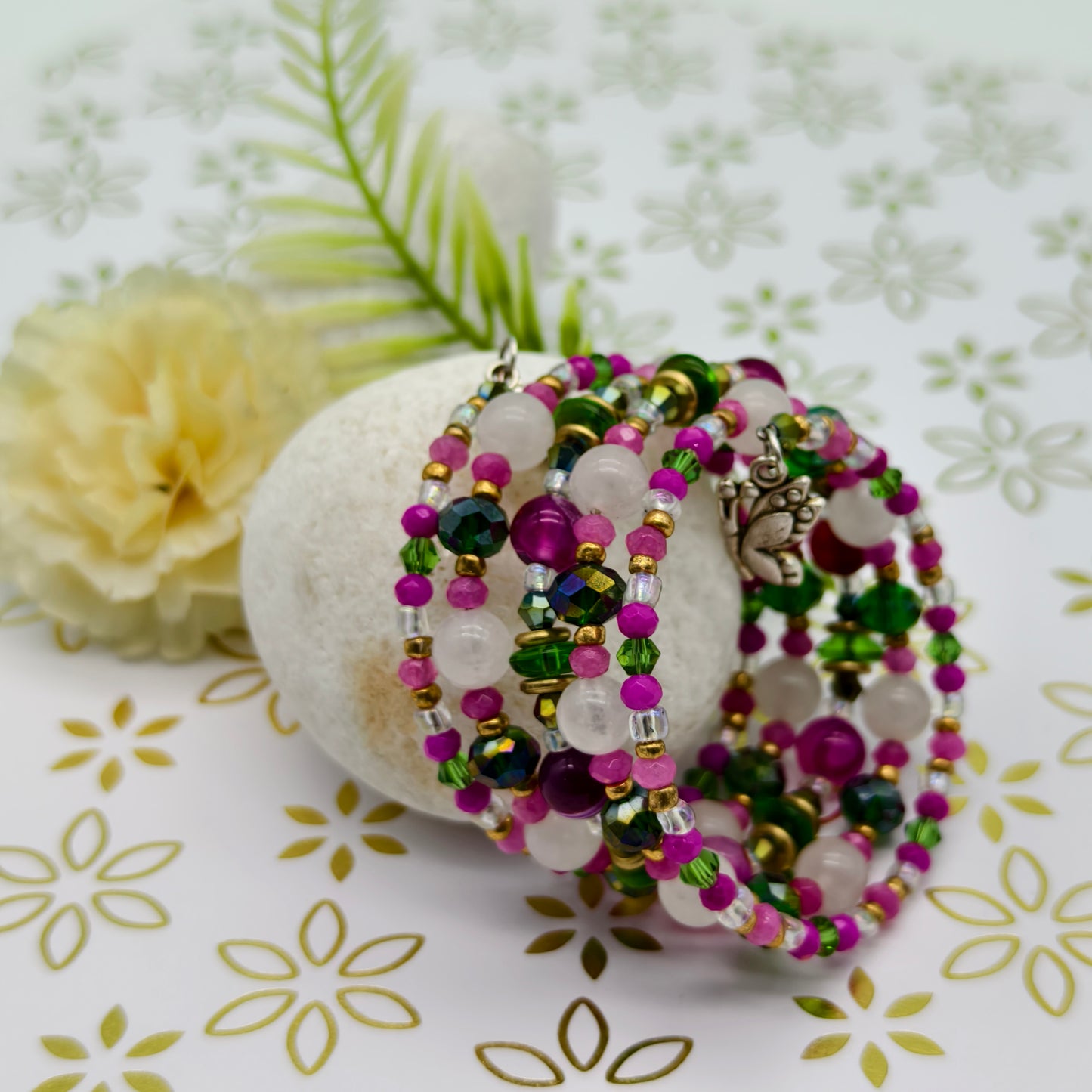 Enchanted Garden Rose- 5 Ring