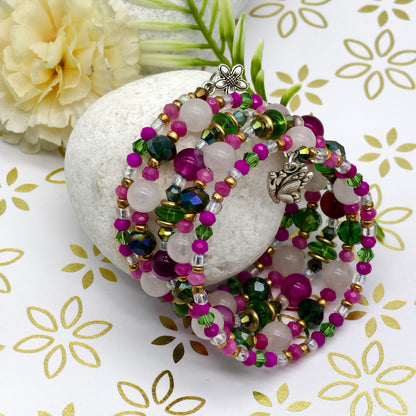 Enchanted Garden Rose- 5 Ring