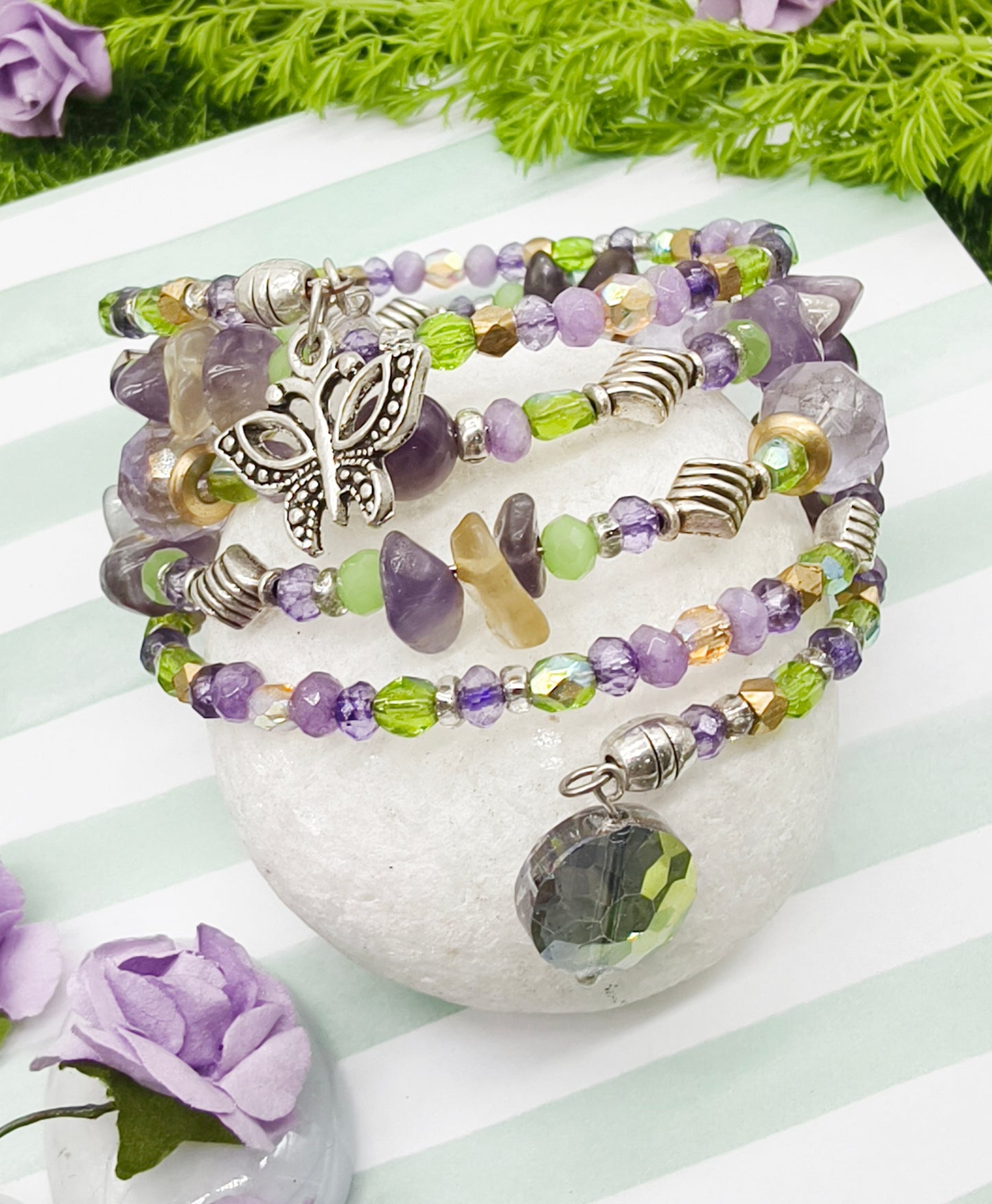 Amethyst Dreamscape – 5 Ring