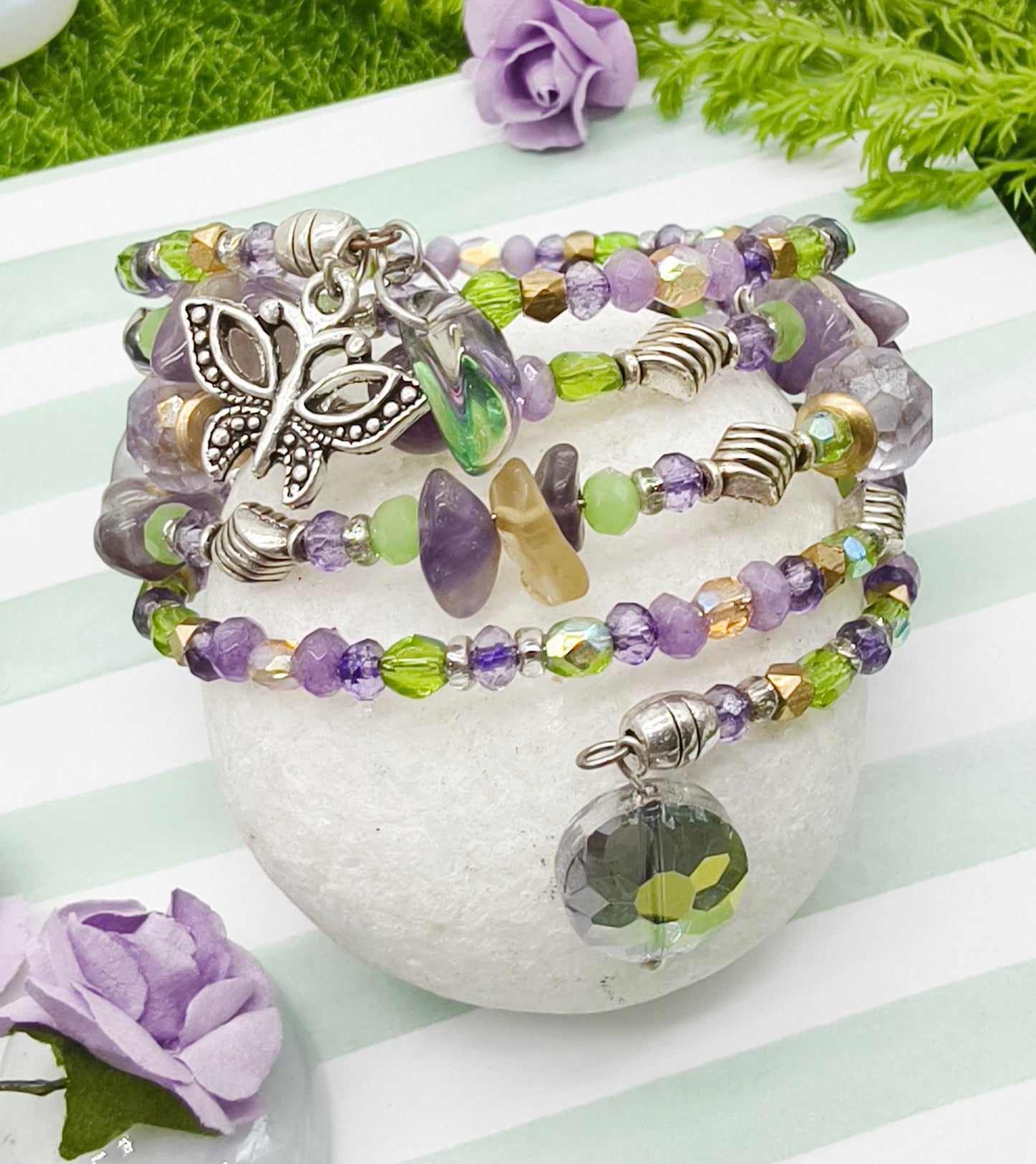 Amethyst Dreamscape – 5 Ring