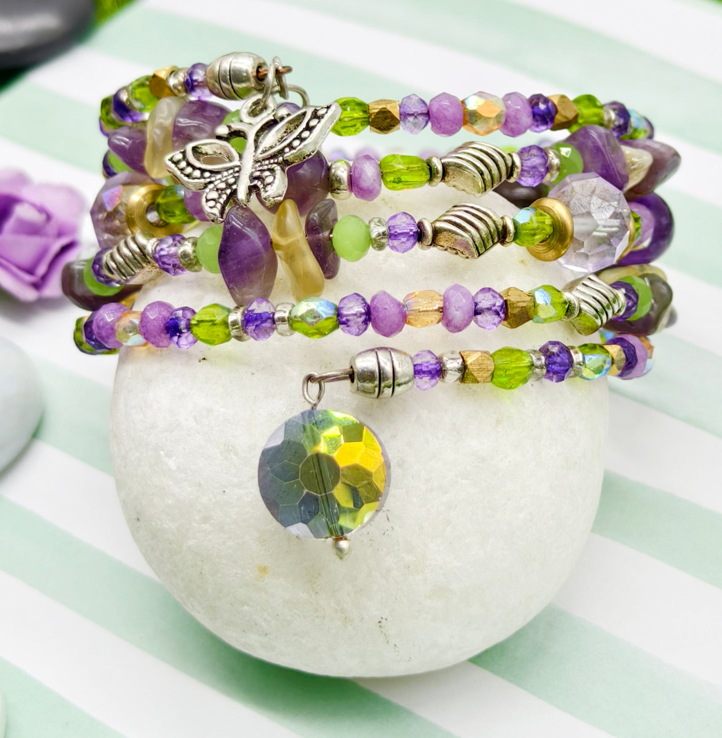 Amethyst Dreamscape – 5 Ring