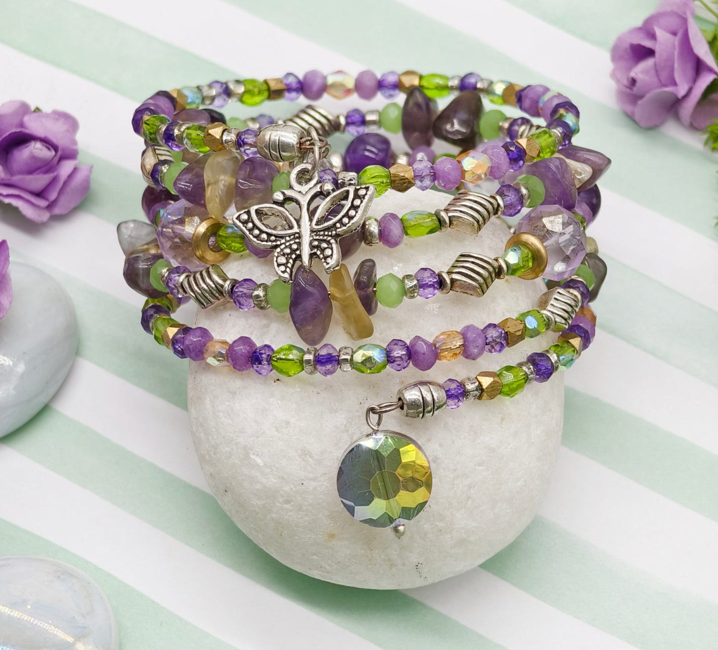 Amethyst Dreamscape – 5 Ring