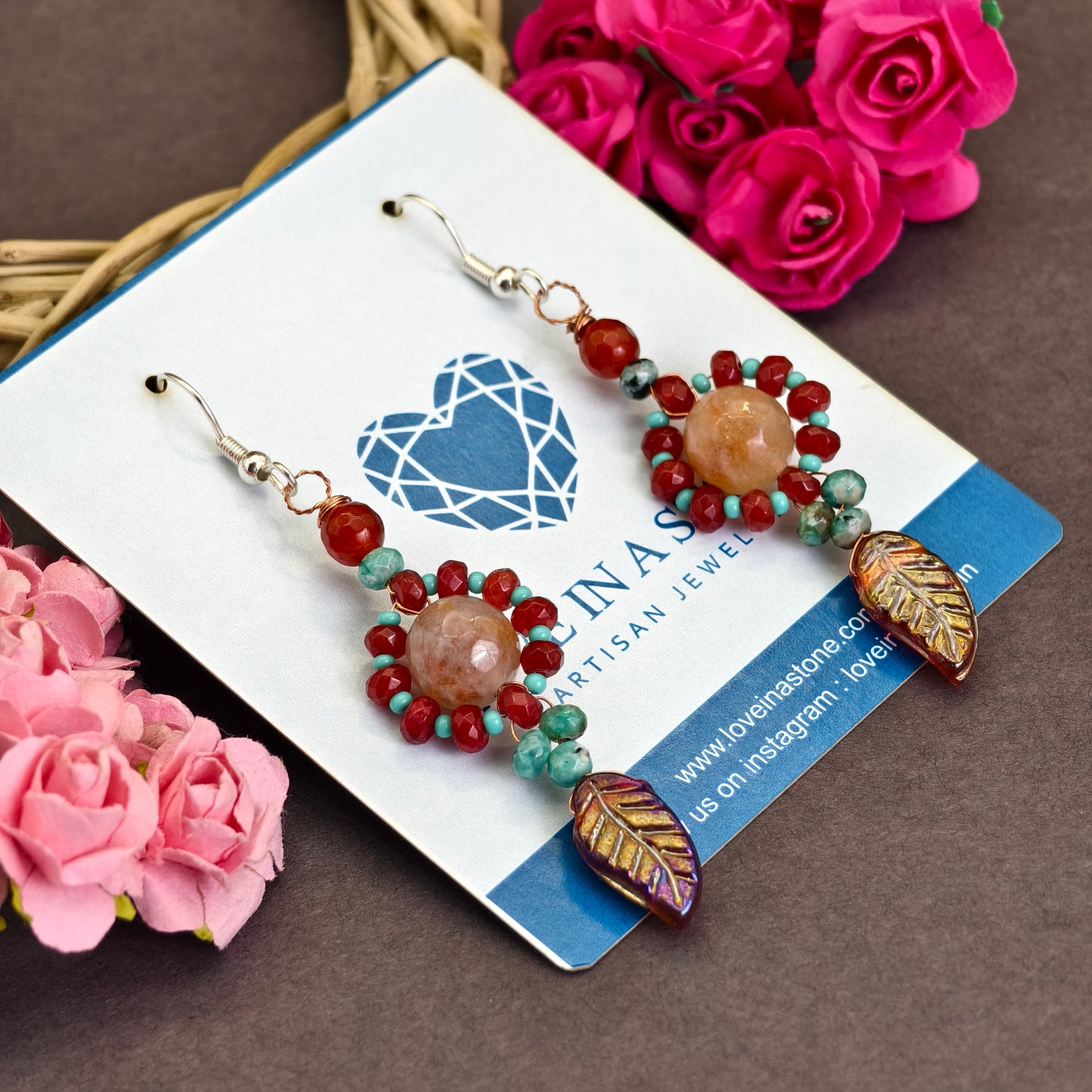 Desert Rose Earrings