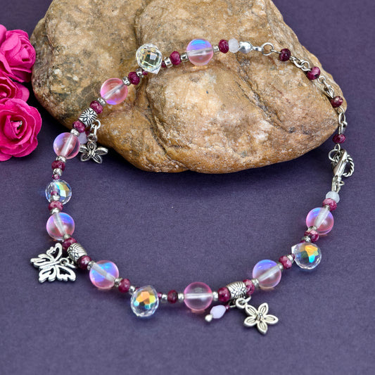Rosebud Fairy Anklet