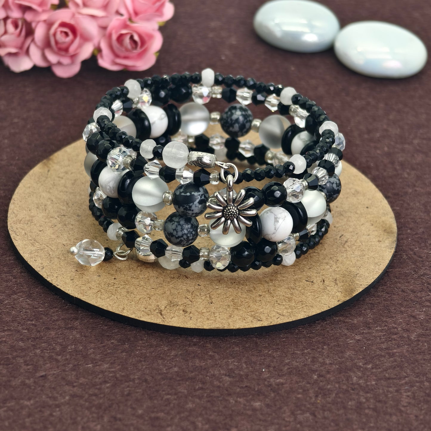 Midnight Blossom Necklace Set
