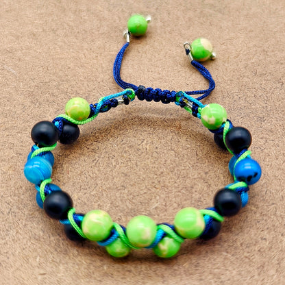 Neon Ninja: Unleash Your Inner Ninja with the Neon Ninja Macramé Bracelet