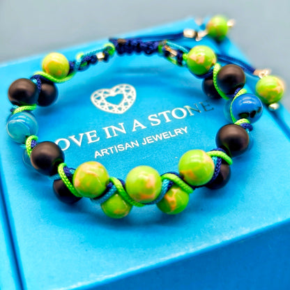 Neon Ninja: Unleash Your Inner Ninja with the Neon Ninja Macramé Bracelet