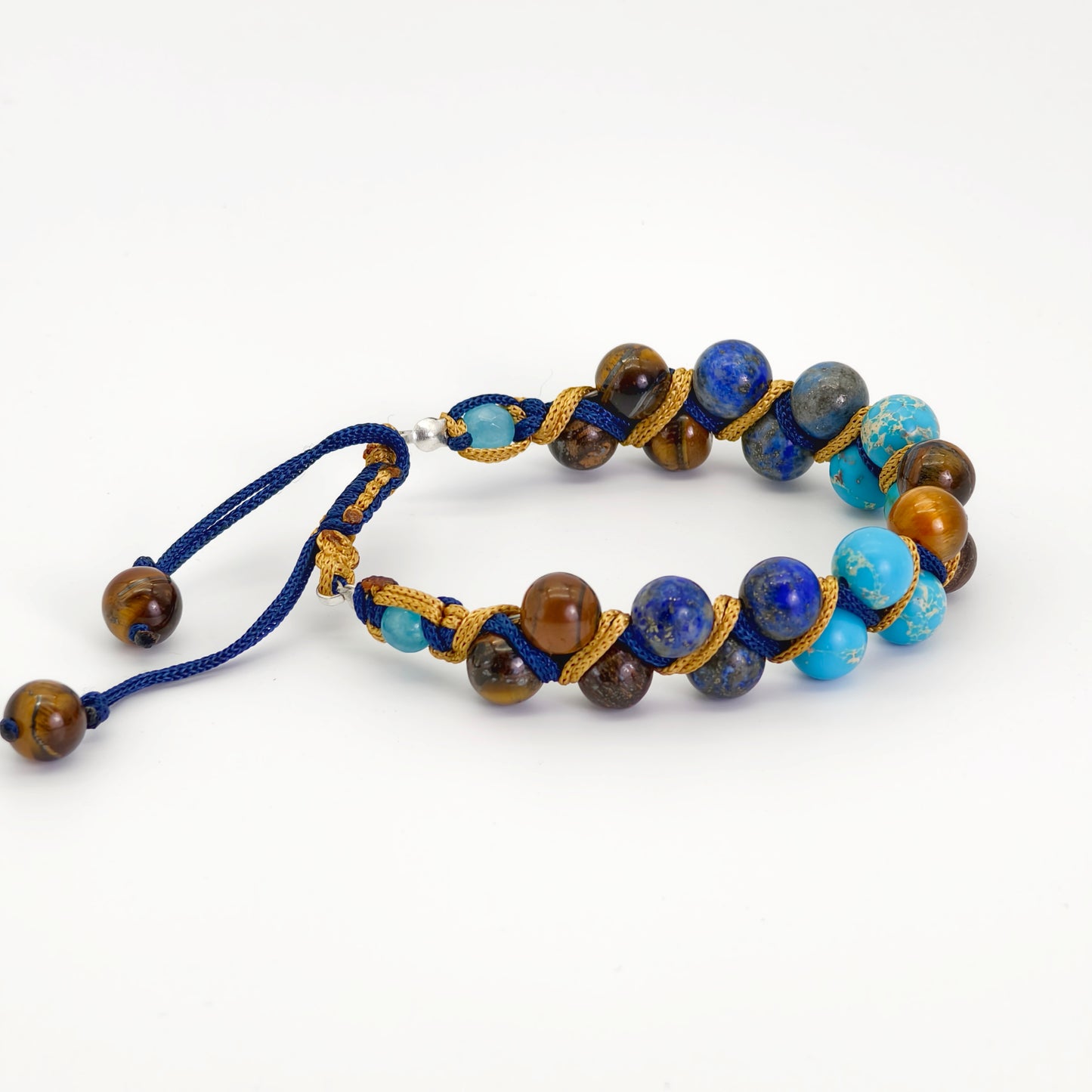 Titan's Valor Macramé Bracelet