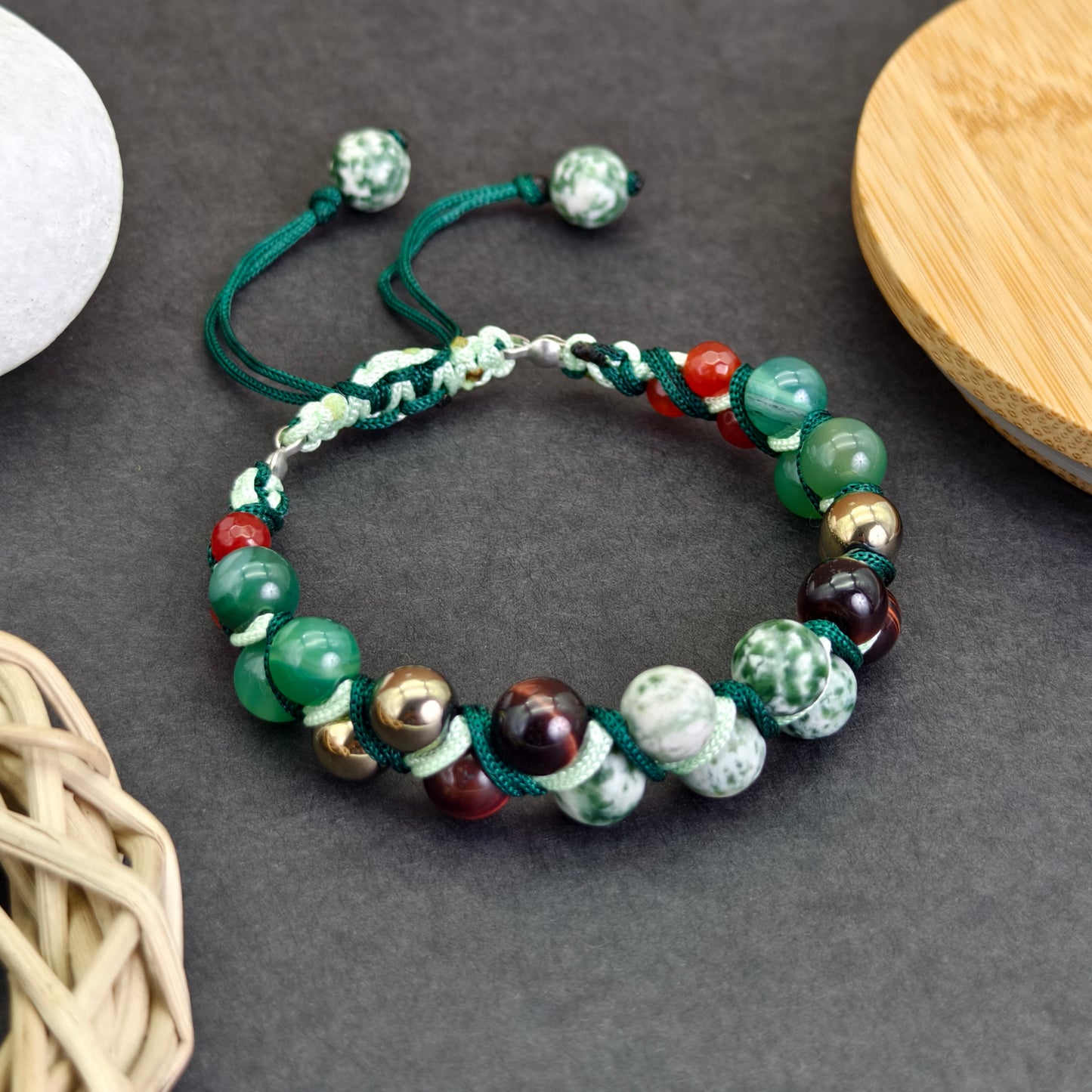 The Wildwood Warden Macramé Bracelet