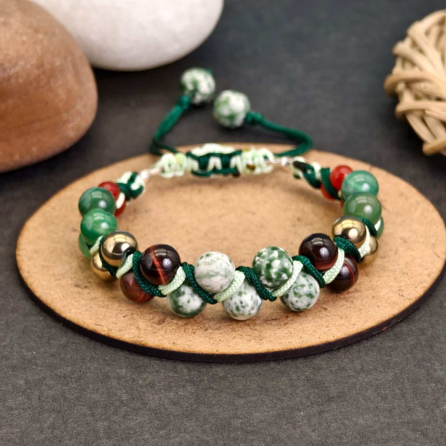 The Wildwood Warden Macramé Bracelet