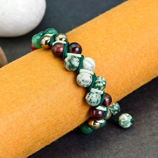 The Wildwood Warden Macramé Bracelet